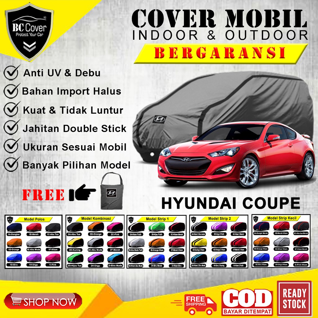 Cover Mobil Hyundai Coupe, Sarung Mobil Sedan Coupe, Selimut Mantel Pelindung Jas Mantol Kerudung Penutup Hyundai Coupe Outdoor