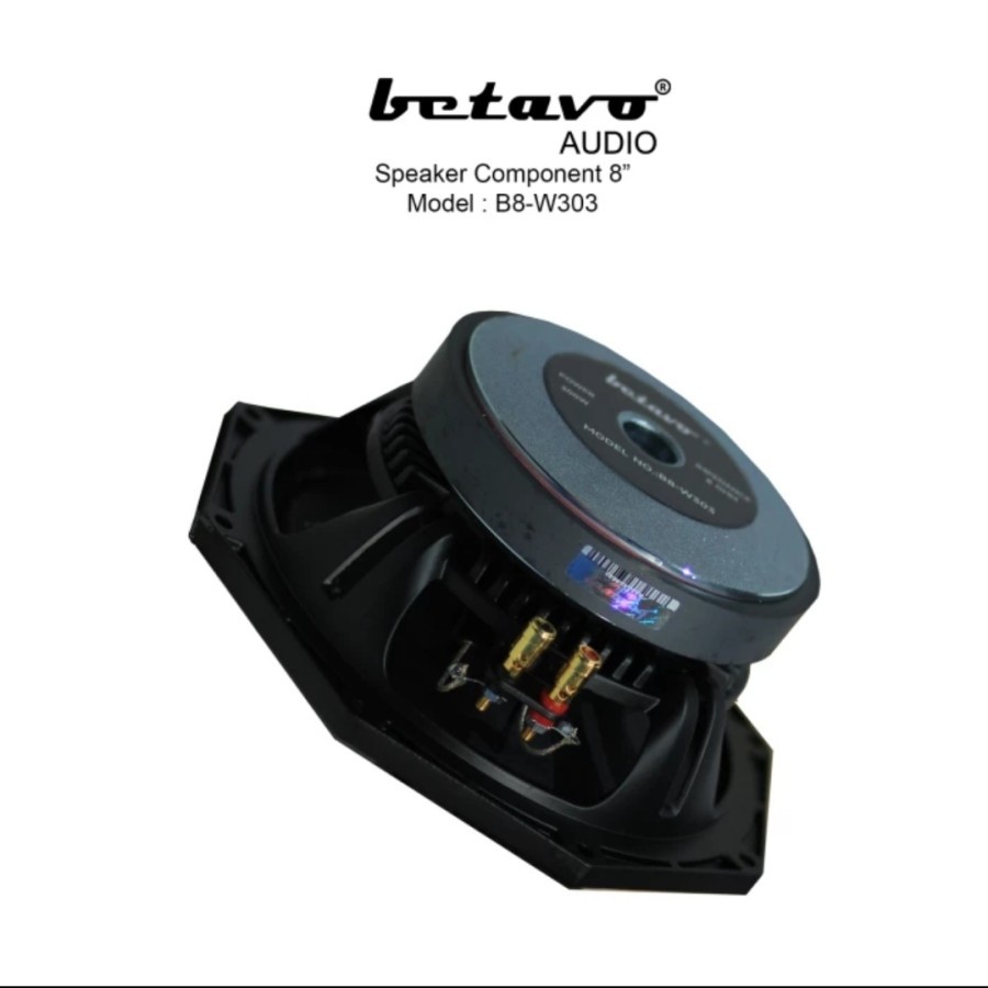 Speaker komponen betavo 8 inch B8 w303 component b 8 w 303