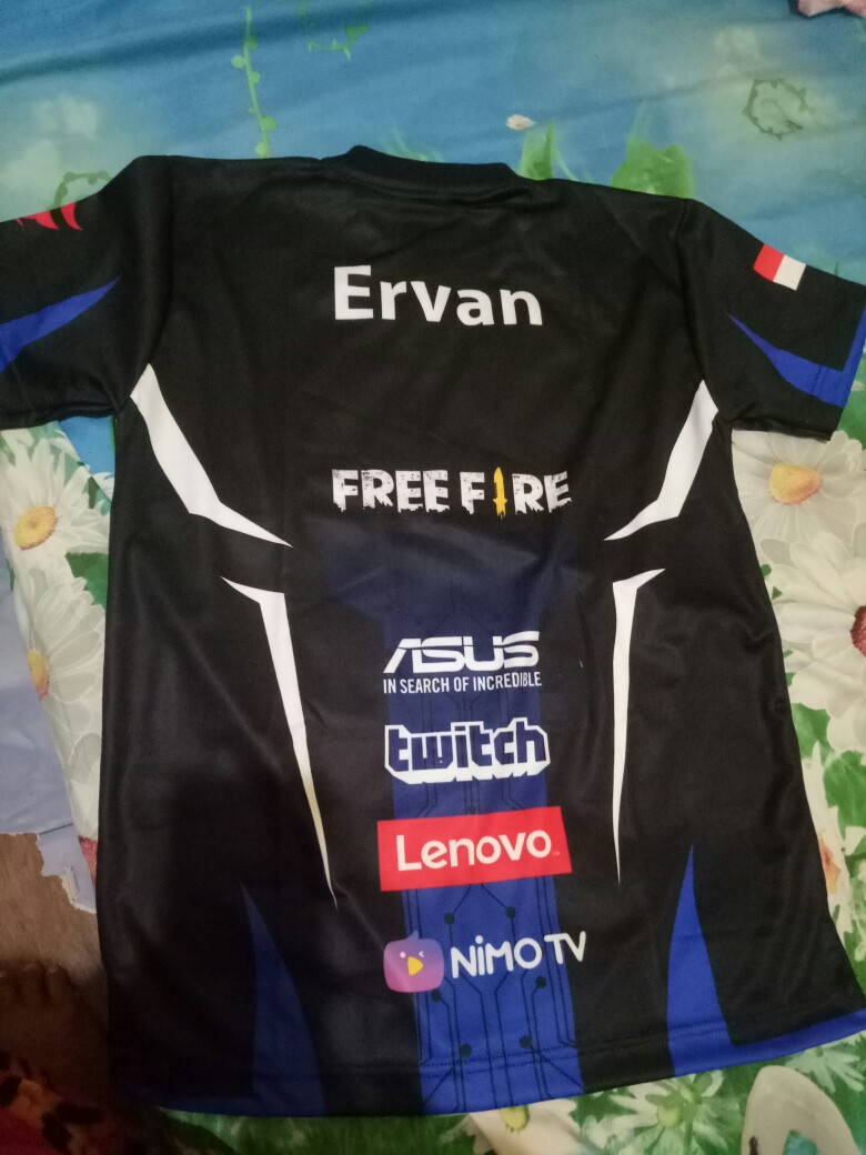 Jersey Gaming Baju Kaos Free Fire Ff Custom Bisa Ganti Nama Shopee Indonesia