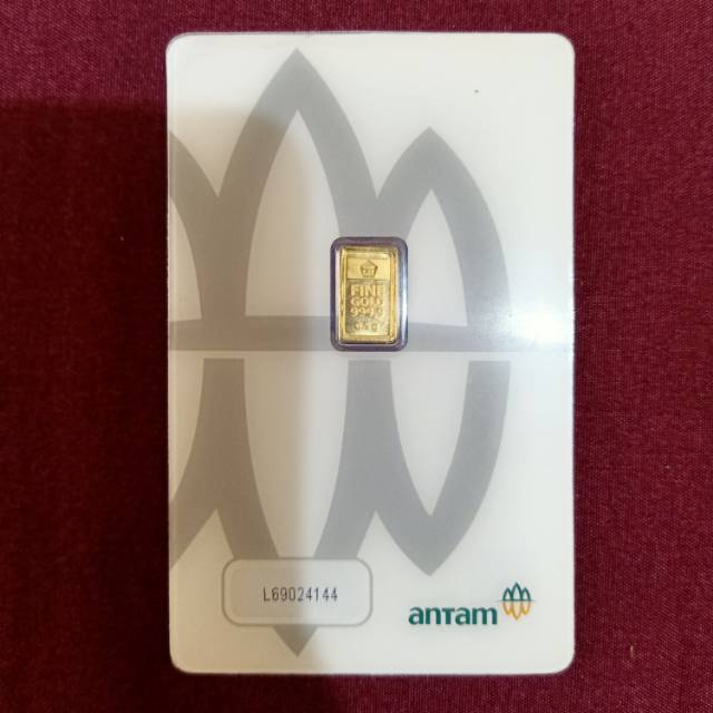 LM Antam certieye 2019 pecahan 0.5gr