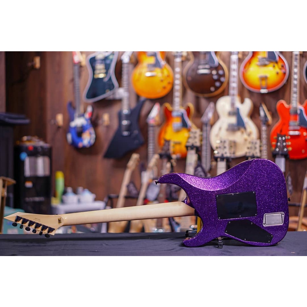 ESP kirk hammett purple sparkle