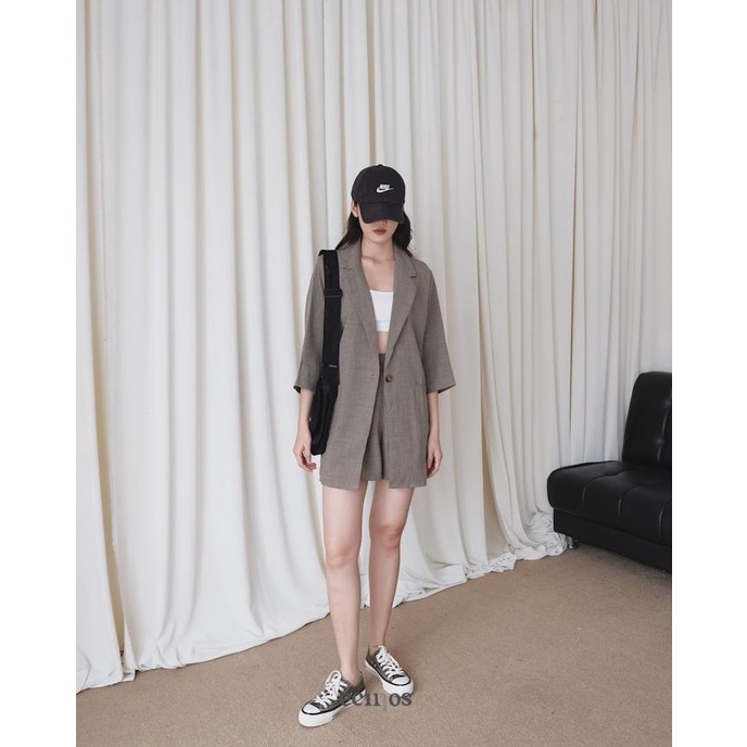 ECINOS: Oversized Blazer Set