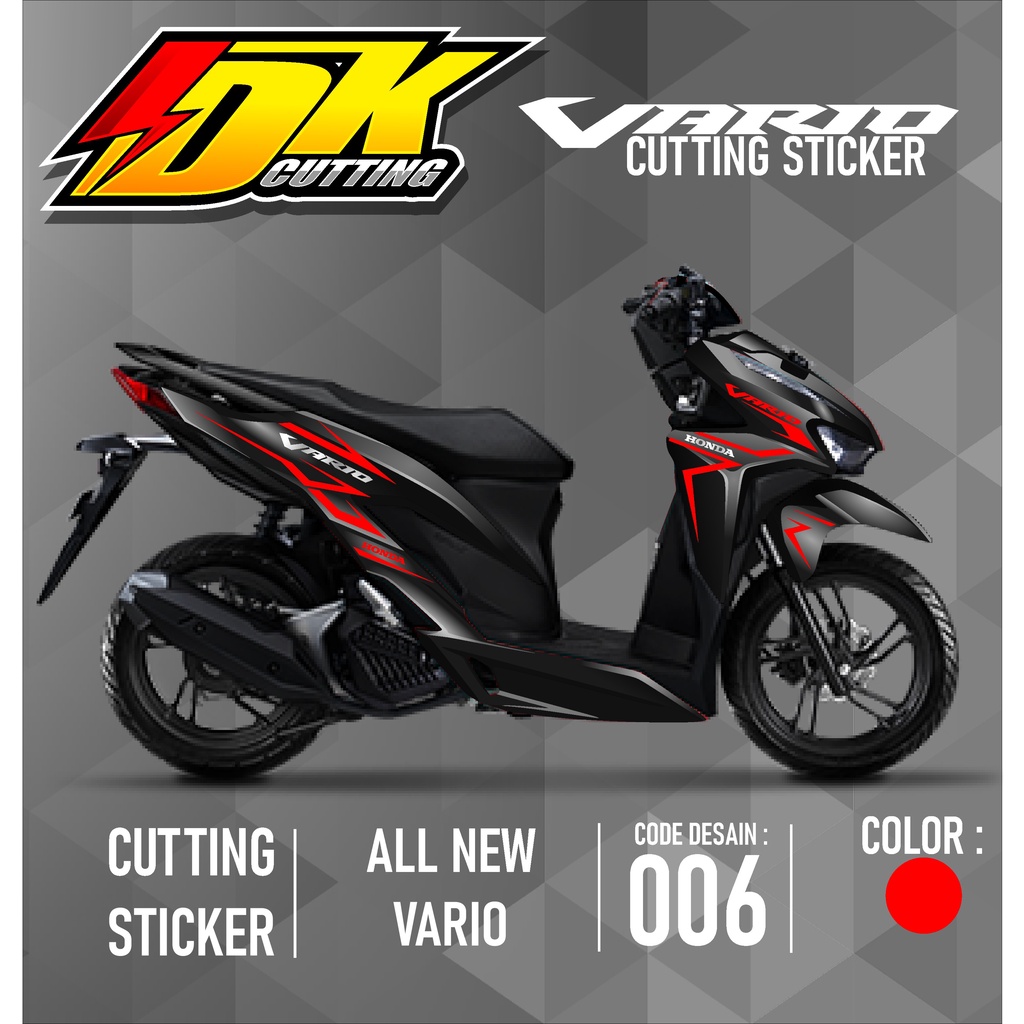 Jual Cutting Sticker Vario 150 & 125 - Aksesoris Motor Stiker Honda