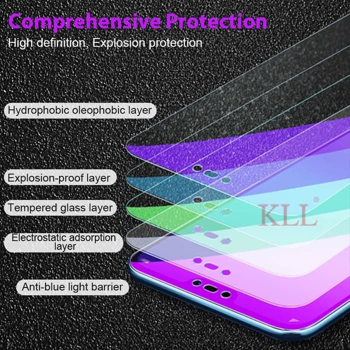 Tempered Glass Anti Blue For Vivo  V17 Pro - Anti Gores Kaca Radiasi