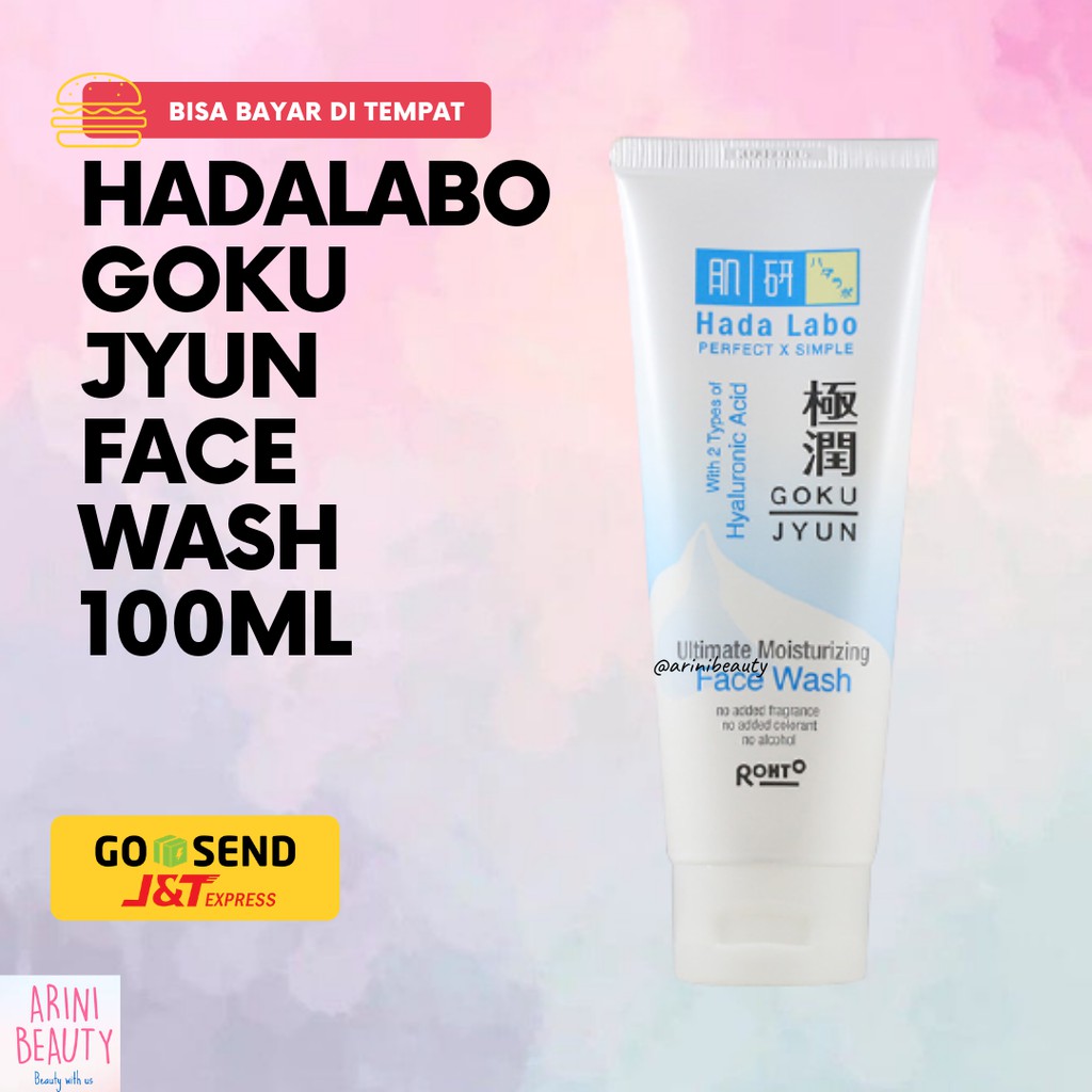 HADA LABO GOKYUJUN ULTIMATE MOISTURIZING FACIAL WASH