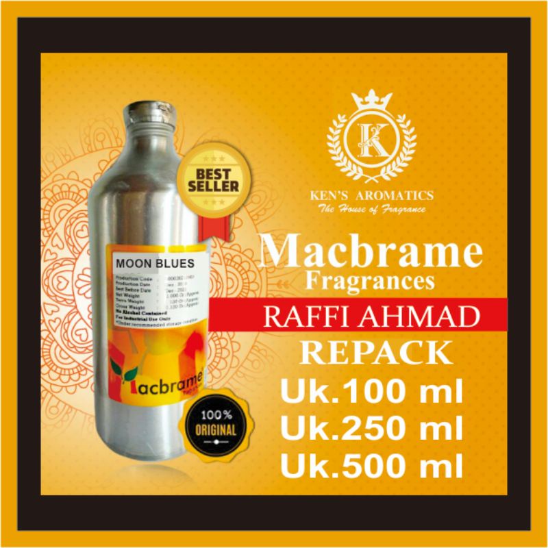 Parfum Raffi Ahmad Biang Murni Macbrame - Parfum Moon Blues Macbrame Repack
