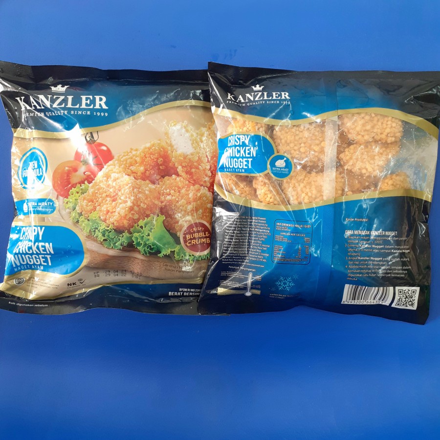 

Kanzler Crispy Nugget 450gr