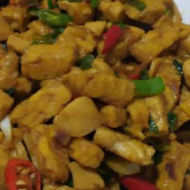 

Oseng Tempe Cabe Ijo 300 gr