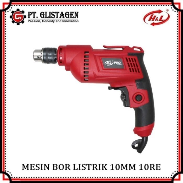 Mesin Bor Listrik / Bor Tangan 10Mm Pro 10Re H&L