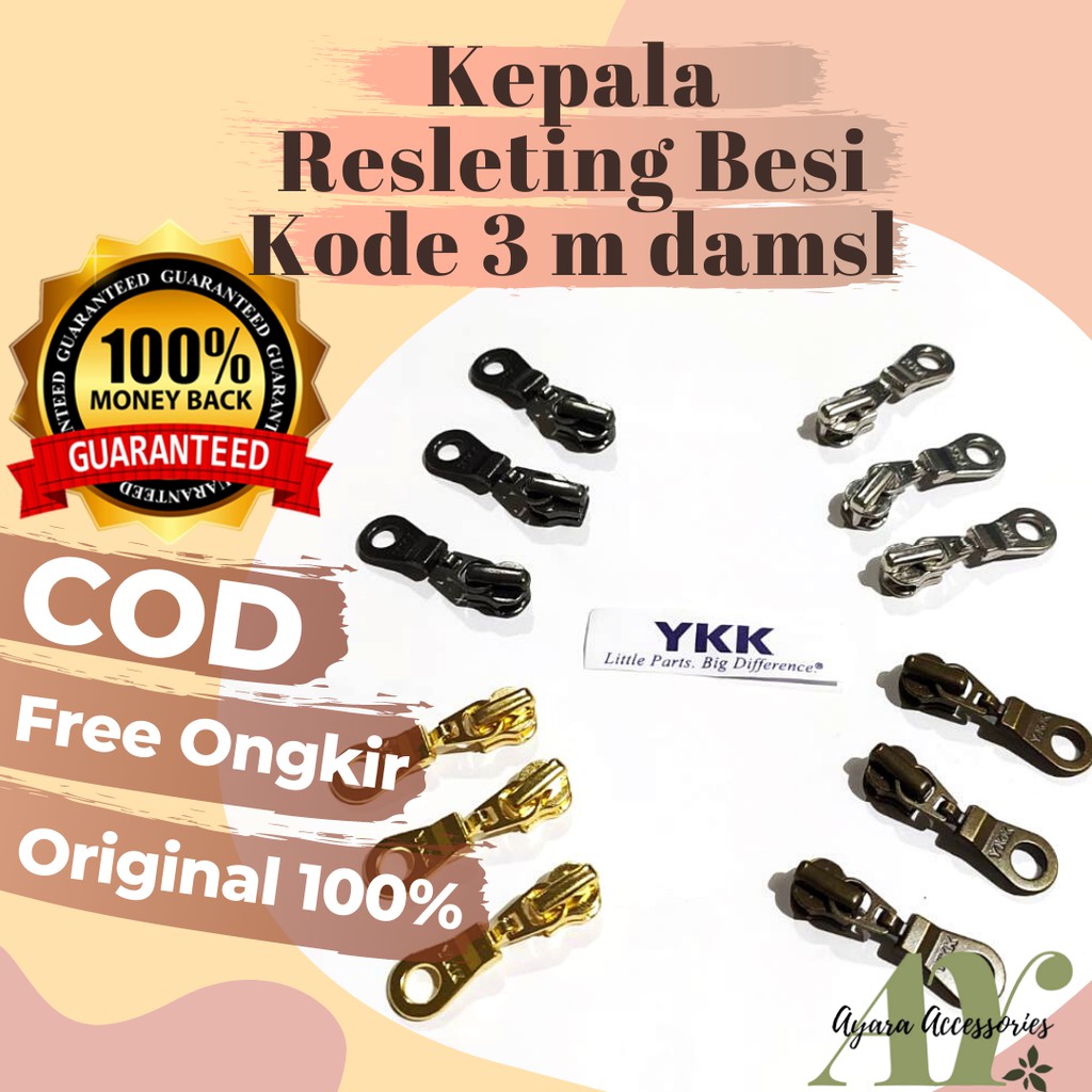 KEPALA RESLETING YKK 03 BESI TERBAIK