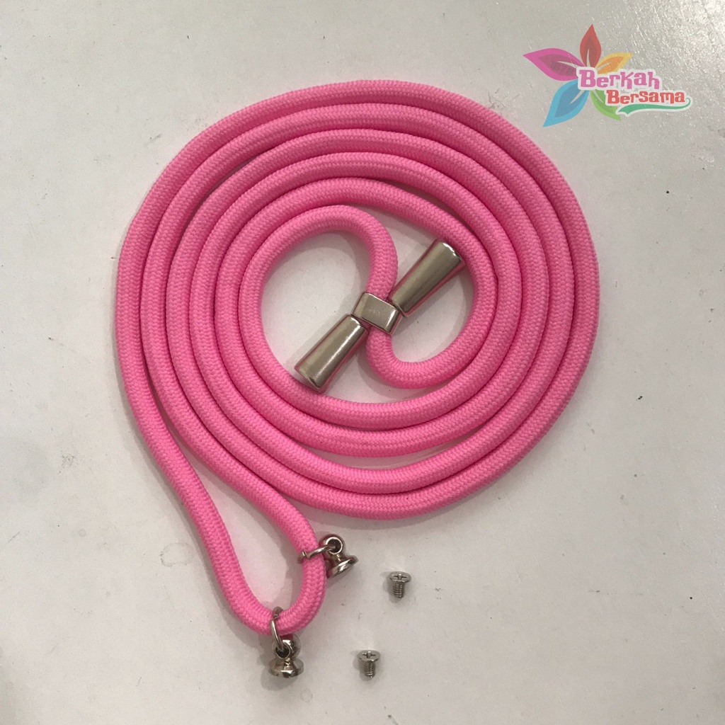 Tali baut sling case slingcase Tali Lanyard Hp Strap Gantungan leher plus Mur + Baut sekrup stainless candy koper choice dove universal BB5981