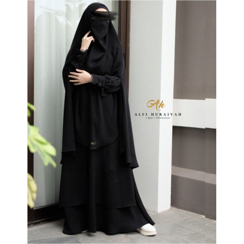 Gamis Only Seroja by Alfi Huraiyah