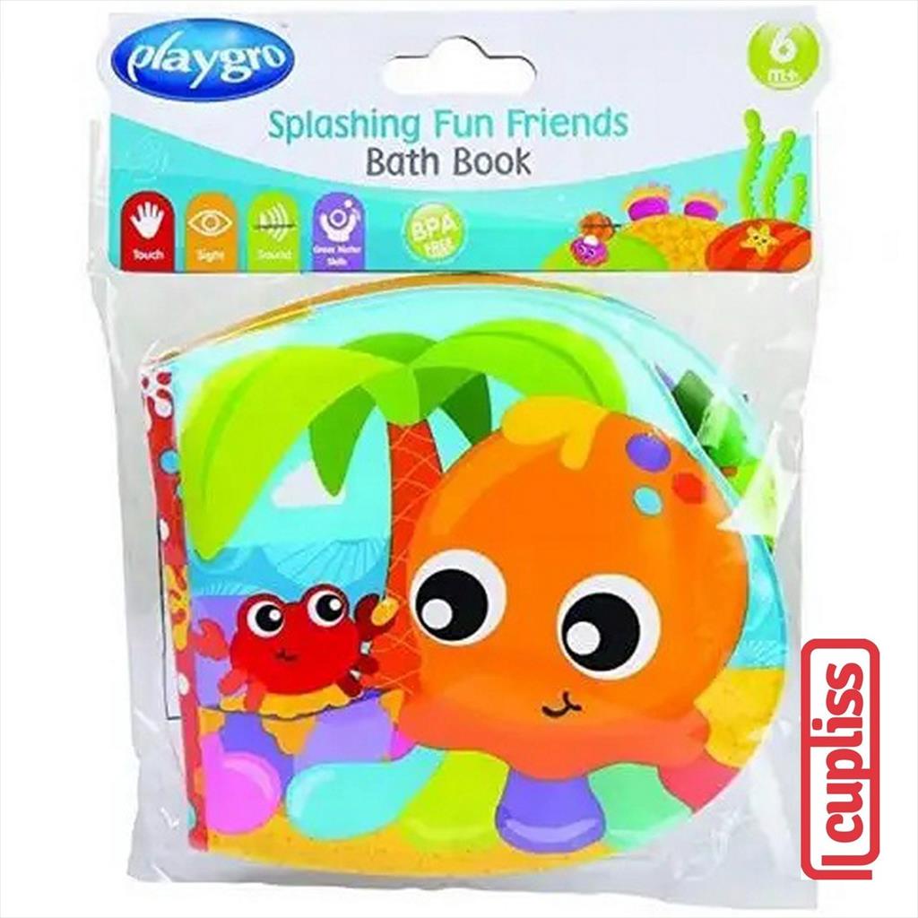 Playgro 127011 Splashing Fun Friends Book