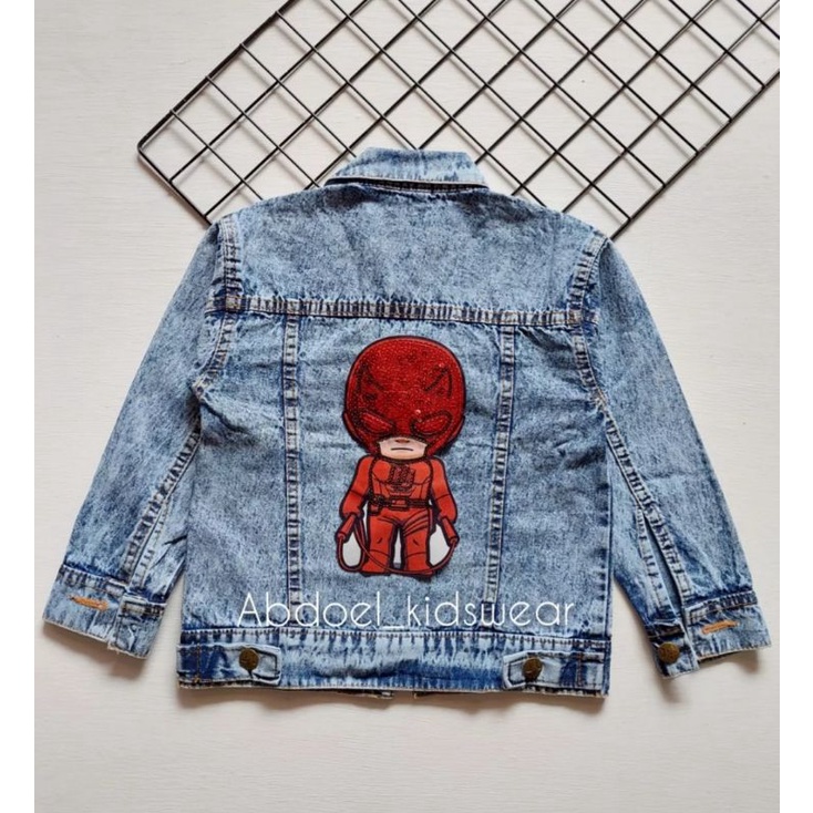 JAKET JEANS NYALA ANAK LAKI-LAKI