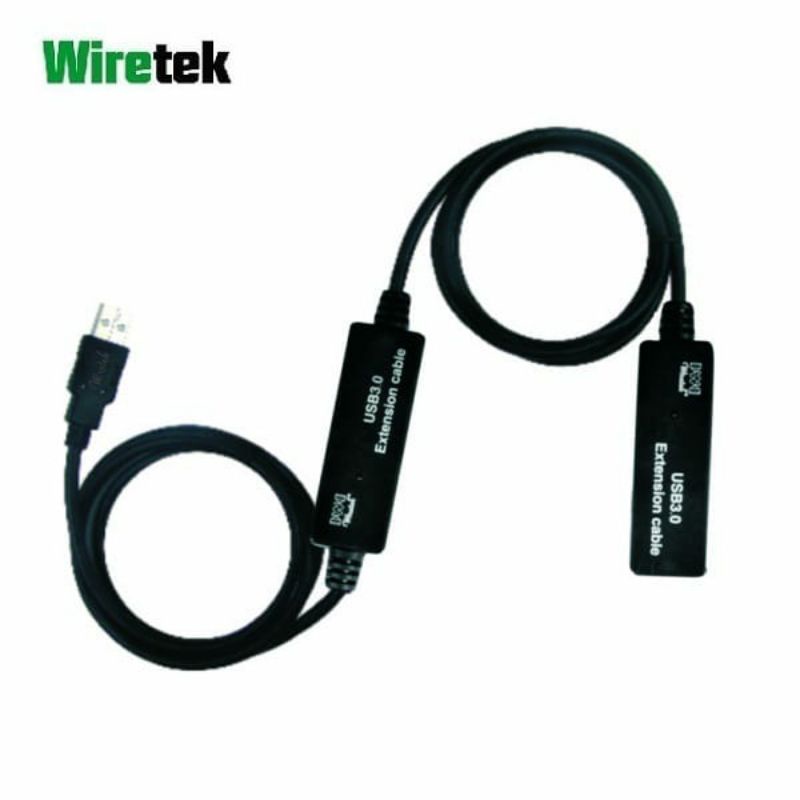 Wiretek Kabel USB 3.0 Extension 10Meter Aktif