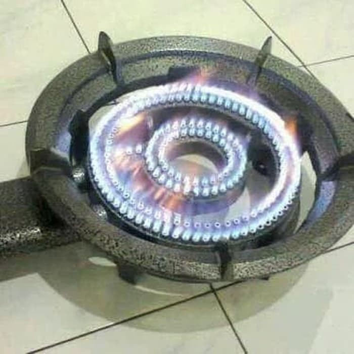 Kompor Gas Komersial Martabak Low Pressure W 31A Gas Stove Jos Mawar Mata Seribu W31A SNI