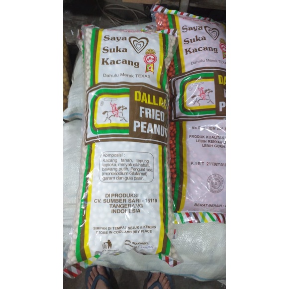 

Kacang Atom Dallas Murah 500gr