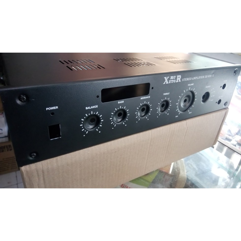BOX POWER AMPLIFIER PROFESIONAL SOUND SYSTEM TEBAL USB XR0201U