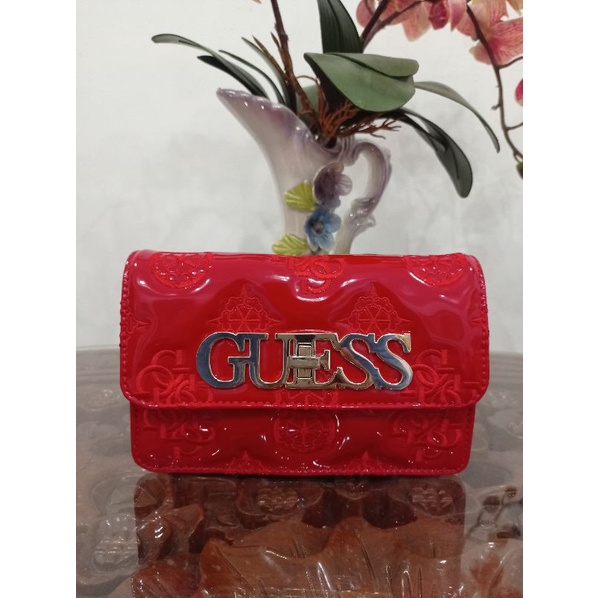 sling bag guess original counter preloved pribadi