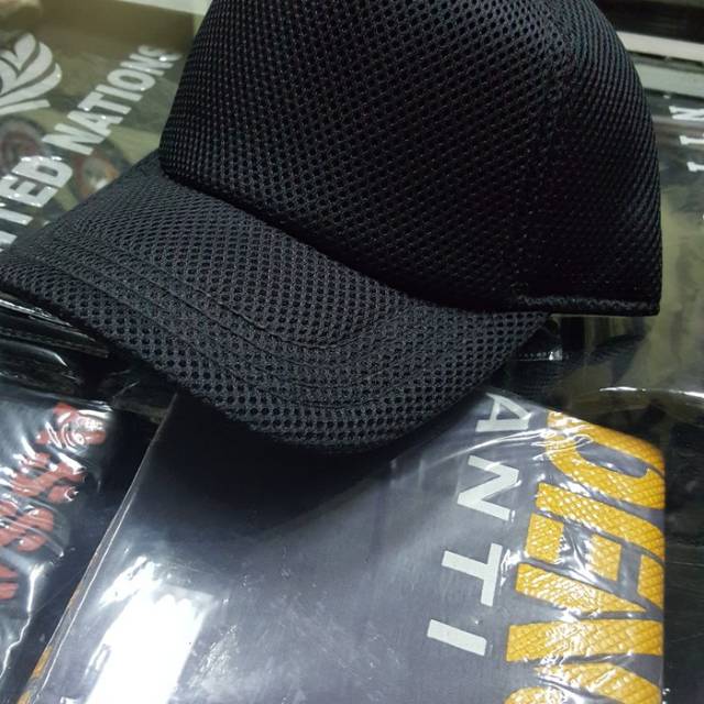 Topi jaring hitam polos | Topi jala polos hitam | Topi jaring polos hitam | topi pria dewasa