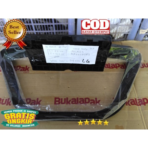 Bekas  dudukan Kaki Tv Pedestal Stand Base Body Top Tv 42LA62 MAZ637089 PIED-51a15391  LG 42LA6200 4