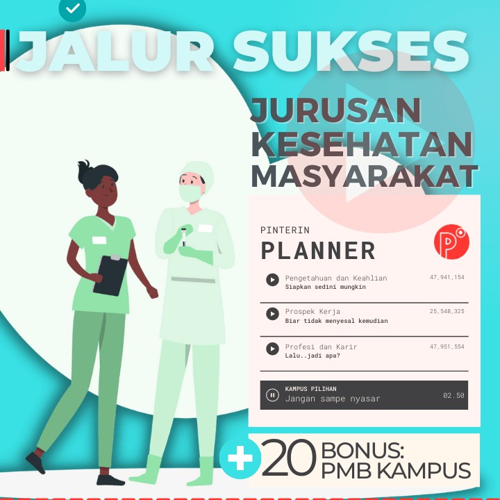 

Daily Planner Kuliah Jurusan Kesehatan Masyarakat | Test SNMPTN-SBMPTN-UTBK Weekly Binder Loose leaf
