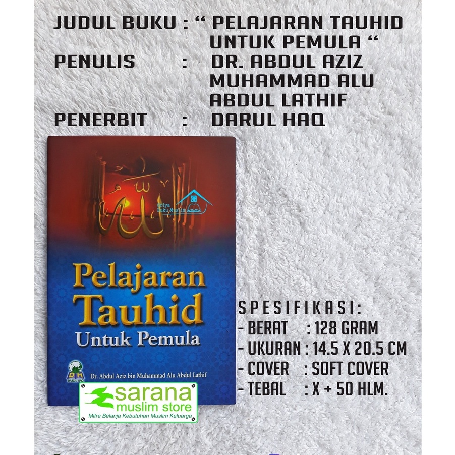 BUKU PELAJARAN TAUHID UNTUK PEMULA