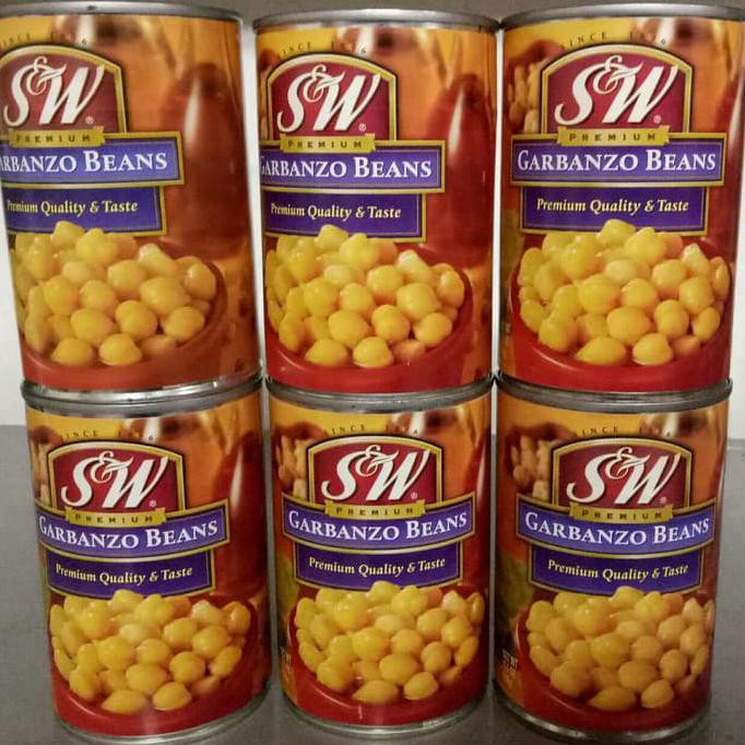 

Kacang Garbanzo S&W // Kacang Bogor // Kacang Kalengan // Kacang Enak Bindun.Store