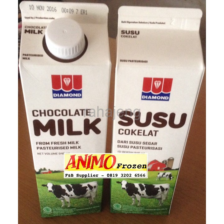 

Fresh Milk Diamond / Susu Pasteurisasi Coklat 1 Liter