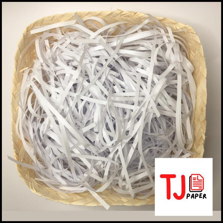 

Khoiri.Olshop | (1 Kg) Kertas Serut / Cacah / Potongan / Shredded Paper / Isi Hampers - Putih