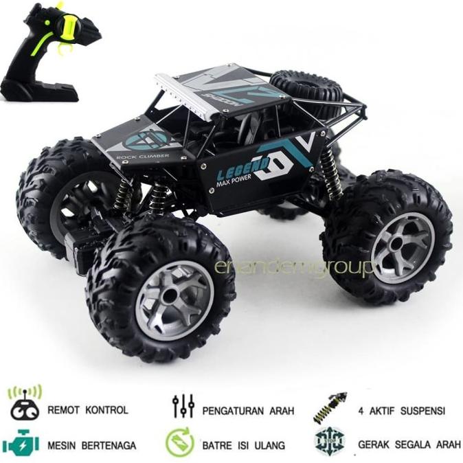 Mainan Mobil Remot Kontrol Rc Offroad Rock Climbing Legend