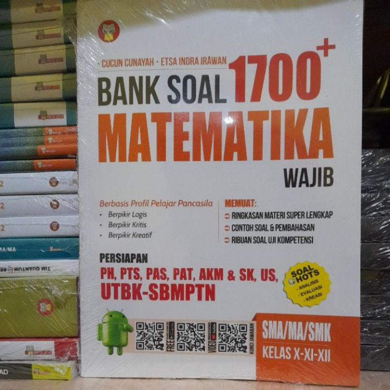 Buku 1700 Plus Bank Soal Matematika Wajib SMA Kurikulum Revisi 2016-0
