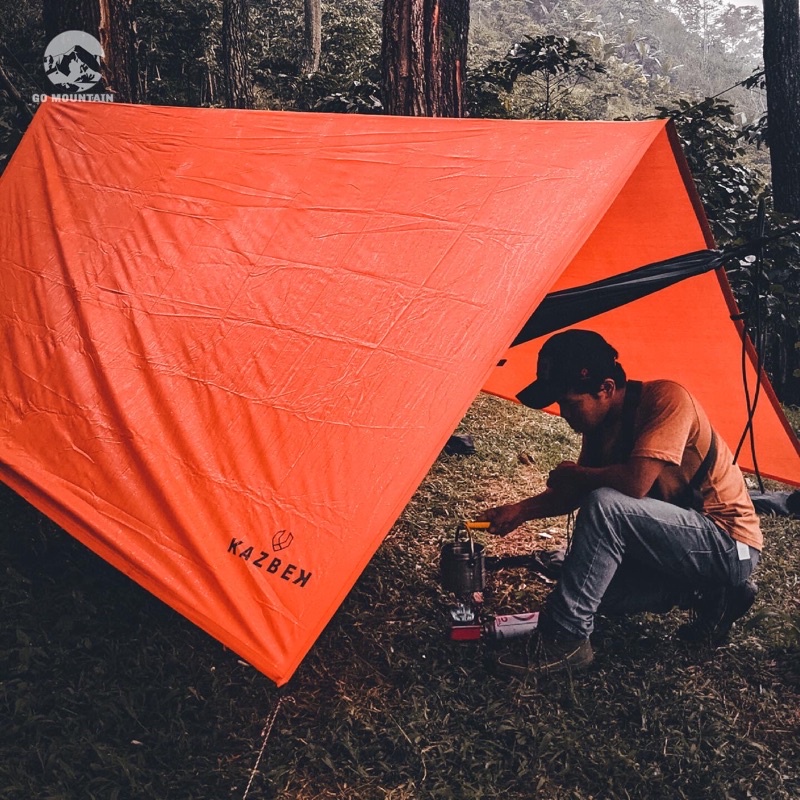 Flysheet Tenda Ukuran 2x3 Kazbek Fly Sheet Tenda Camping