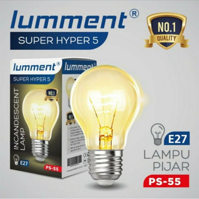 Lampu Pijar Lumment 5 watt Super Hyper Terang