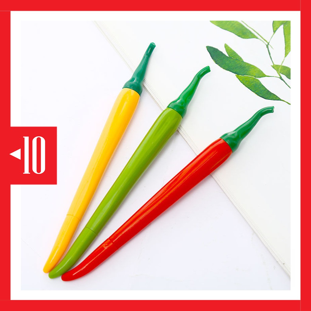 

PP07 pulpen gel karakter 0.5mm cabe cabai chilli alat tulis sekolah