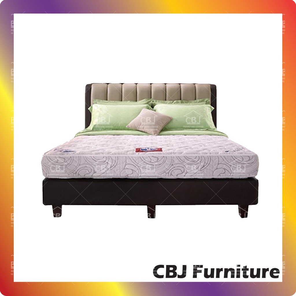 Alga Kasur Springbed Gold Magnetic Royal Silk Super Keras - Full Set Emerald - Khusus Jabodetabek