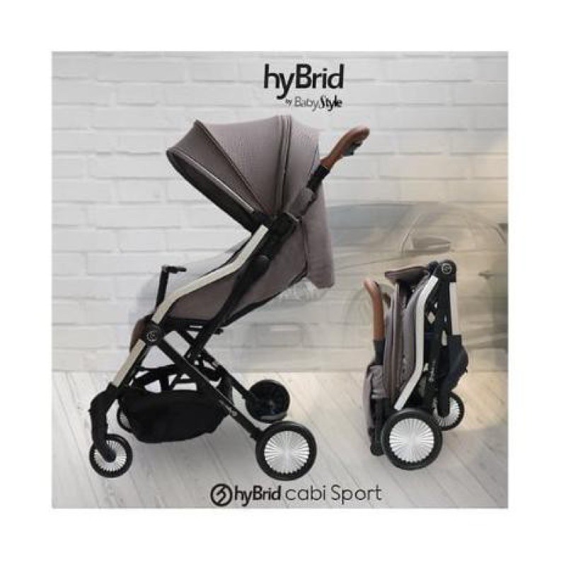 Preloved Stroller Hybrid Cabi Sport Dim Grey BOLEH NEGO / Preloved Stroller #PrelovedLikeNew #VVGC