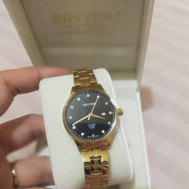 Jam tangan rhythm gold