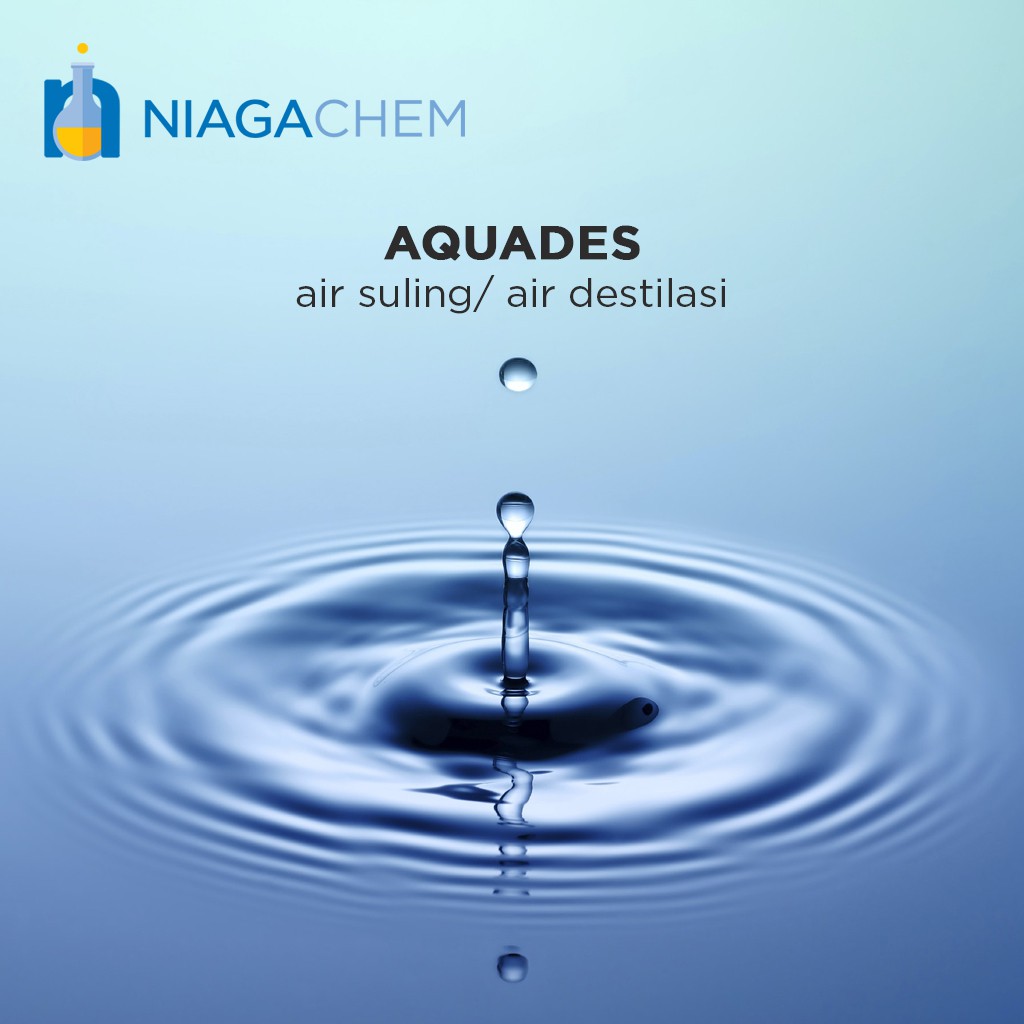 Aquadest - Air Destilasi/ Air Suling 1000ml