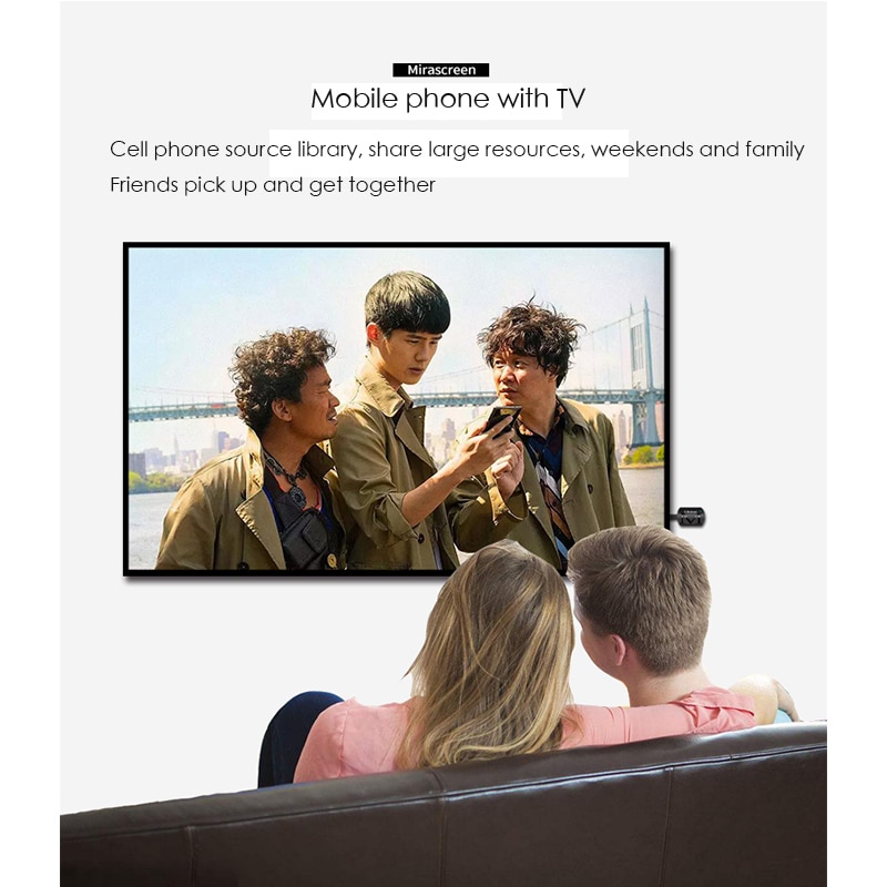 MiraScreen G4 AnyCast Miracast HDMI Dongle Wifi 1080PHTM