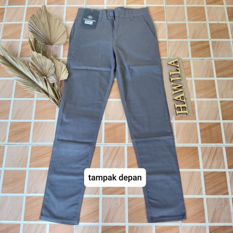 Celana Chino/Chinos Panjang Pria