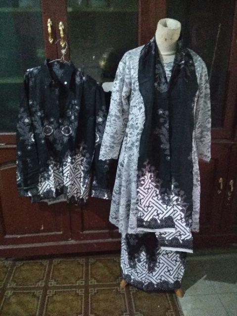 Zola_batik Couple Kebaya Brokat Selendang Ayushita - Monaka