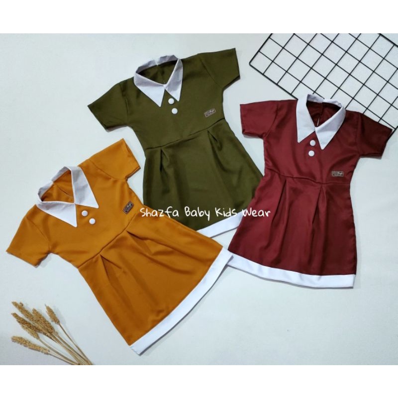 DRESS NASTYA / DRESS ANAK PEREMPUAN 2-6 TAHUN / DRESS LUCU / DRESS ANDIN / DRESS MURAH / SETELAN ANDIN