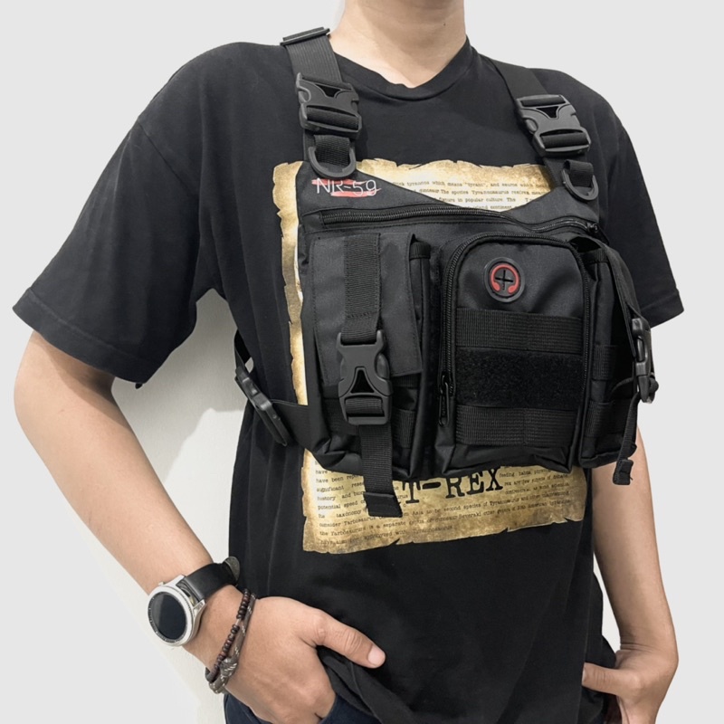 TAS DADA PRIA ORIGINAL NR-59 / CHEST RIG BAG ORIGINAL NR-59 BLACK ARMY