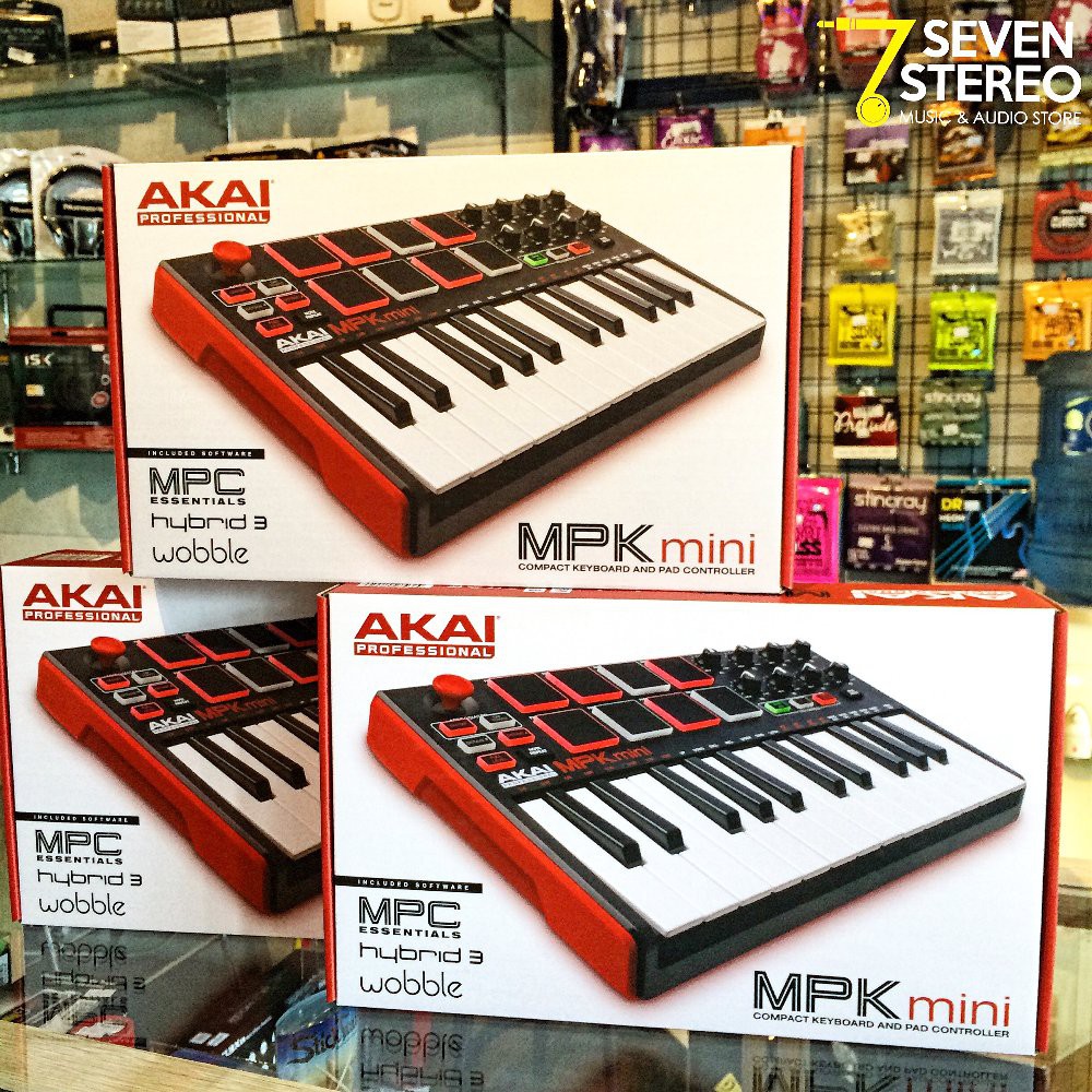 Jual Akai Mpk Mini Mk2 Ultra Portable Usb Midi Keyboard 25key With