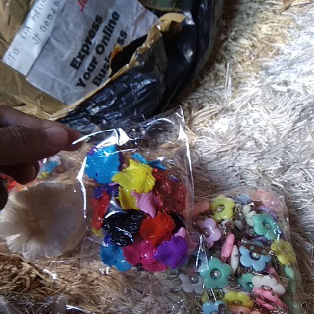 Mote Daun Anggur Warna | Acrylic Bahan Craft