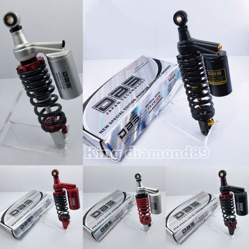 SHOCK TABUNG BELAKANG DBS G-SPORT / 711 NEW EDITION/ BUAT MOTOR VARIO BEAT SCOOPY  XEON GENIO MIO M3 MIOSOUL GT UNIVERSAL