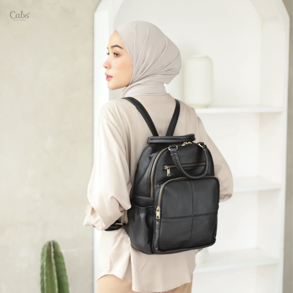 Cabs - Tas Ransel ( Felicia ) Serbaguna Wanita Tahan Air Muat Netbook 12 Inch