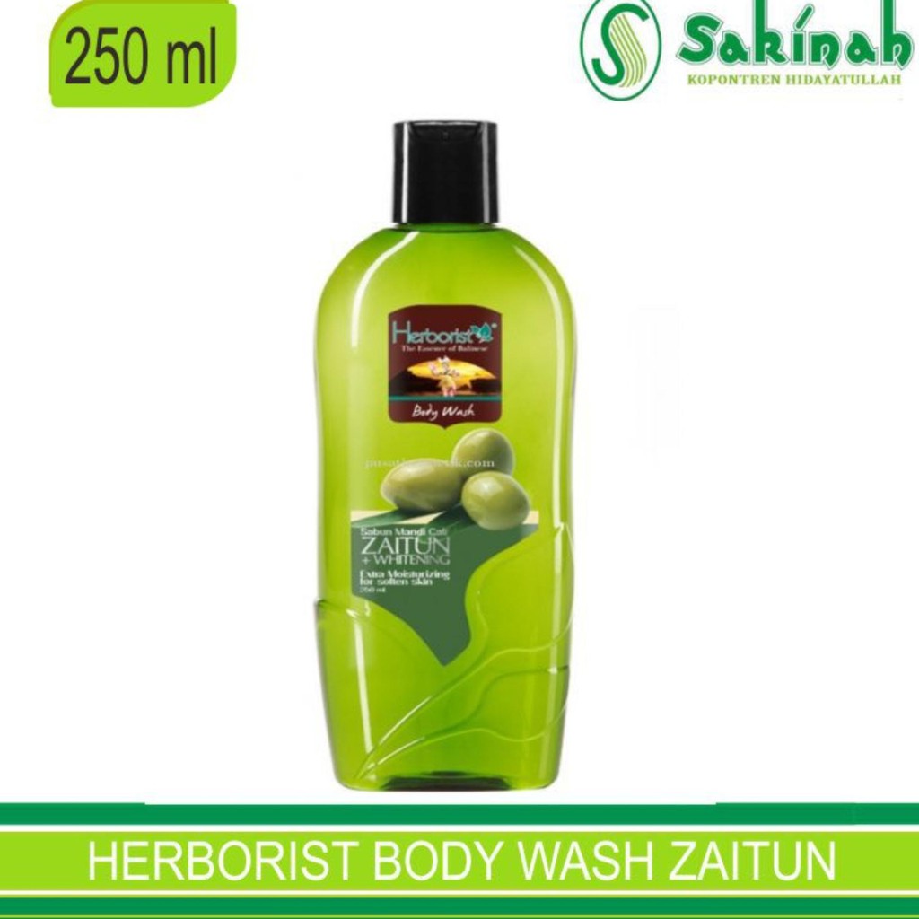 HERBORIST BODY WASH ZAITUN 250ML SABUN MANDI HERBAL