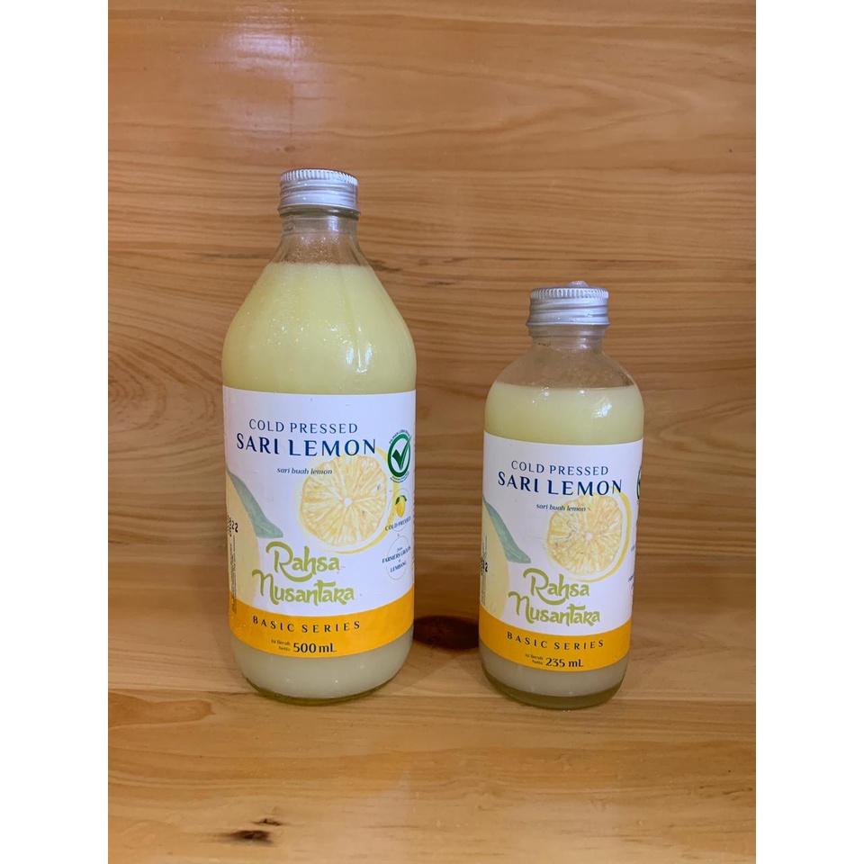 

Rahsa Nusantara Sari Lemon 235 mL & 500 mL